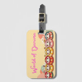 Étiquette À Bagage Daruma-mania (Devant Vertical)