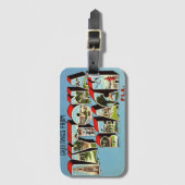 Étiquette À Bagage Daytona Beach (Devant Vertical)