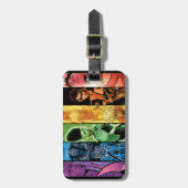 Étiquette À Bagage DC Pride Comic Cover 2022 (Devant Vertical)