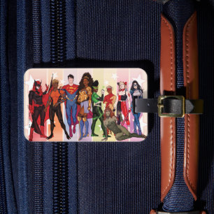Étiquette À Bagage DC Pride Comic Cover 2022 Variant