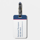 Étiquette À Bagage DC Super Hero Girls Teamwork Bataille (Dos Vertical)