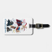 Étiquette À Bagage DC Trinity Heroes & Super-Pets (Devant horizontal)