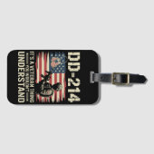 Étiquette À Bagage DD-214 Its A Veteran Thing You Wouldn't Understand (Devant Horizontal)