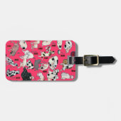 Étiquette À Bagage ) de 下 de (de 其のまま地口猫飼好五十三疋, chats de 国芳 (3), (Devant horizontal)