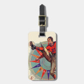 Étiquette À Bagage Début (Devant Vertical)