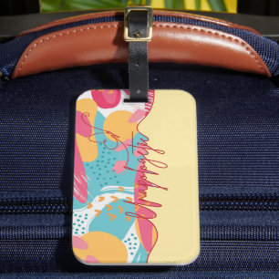 Étiquette À Bagage Déclaration Féminine Audacieuse et Sans Compromis