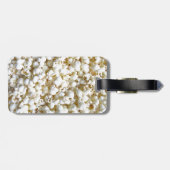 Étiquette À Bagage Décor photographique Festive Popcorn (Dos horizontal)