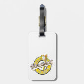 Étiquette À Bagage découvrez la Colombie à merveille (Dos Vertical)