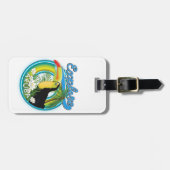 Étiquette À Bagage Découvrez le logo Aruba (Devant horizontal)