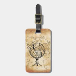 Étiquette À Bagage Découvrez le monde