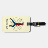 Étiquette À Bagage Défilement Ax (Devant horizontal)