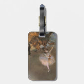 Étiquette À Bagage Degas La danseuse étoilée sur scène (Dos Vertical)