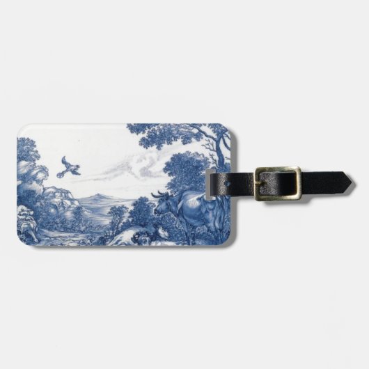 Étiquette À Bagage Delft (Devant horizontal)
