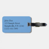 Étiquette À Bagage Delicate Arch II au Parc national des Arches (Dos horizontal)