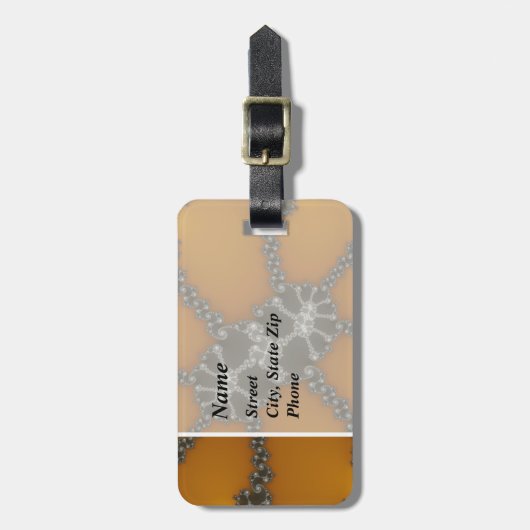 Étiquette À Bagage Delta max. (Devant Vertical)