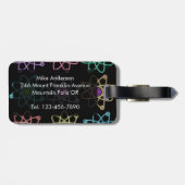 Étiquette À Bagage DÉMARREZ POUR ATOMS Fun Science Citation (Dos horizontal)