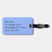 Étiquette À Bagage Demi-dôme en été du parc national Yosemite (Dos horizontal)