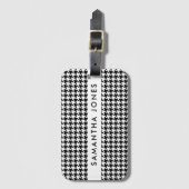 Étiquette À Bagage Dent Hounds moderne (Devant Vertical)