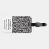 Étiquette À Bagage Dentelle faite sur commande de photo et de (Dos horizontal)