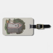 Étiquette À Bagage Dépendance de champ de pommiers (Devant horizontal)