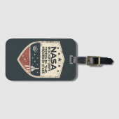 Étiquette À Bagage Dept de fusées de la NASA testé par le temps prouv (Devant Horizontal)