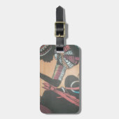 Étiquette À Bagage Dernier Kenya Massai Hakuna Matata (Devant Vertical)