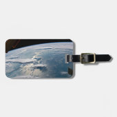 Étiquette À Bagage Des Nuages Autour De Sumatra, Indonésie. (Devant horizontal)