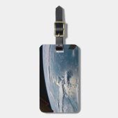 Étiquette À Bagage Des Nuages Autour De Sumatra, Indonésie. (Devant Vertical)