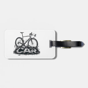 Étiquette À Bagage Des Vélos Sur Des Voitures