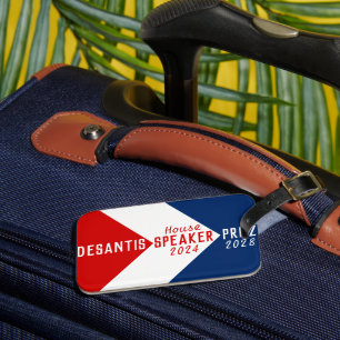 Étiquette À Bagage DeSantis 2024 Président de la Chambre Président 20