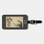 Étiquette À Bagage Descendeur - promo de sport et de plaisir (Devant horizontal)