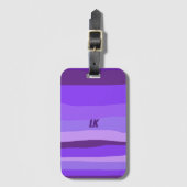 Étiquette À Bagage Désert coloré (Devant Vertical)