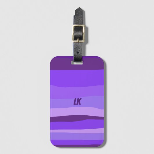 Étiquette À Bagage Désert coloré (Devant Vertical)