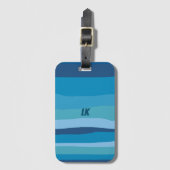 Étiquette À Bagage Désert coloré (Devant Vertical)