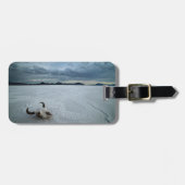 Étiquette À Bagage Deserts | Bonneville Salt Flats Utah (Devant horizontal)