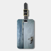 Étiquette À Bagage Deserts | Bonneville Salt Flats Utah (Devant Vertical)