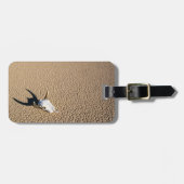 Étiquette À Bagage Deserts | Cow Skull on the Desert Ground (Devant horizontal)