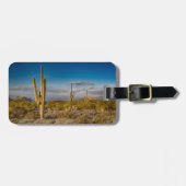 Étiquette À Bagage Deserts | Superstition Mountains, Arizona (Devant horizontal)