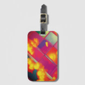Étiquette À Bagage Design artistique (Devant Vertical)