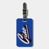 Étiquette À Bagage Design de texte Ciao (Devant Vertical)