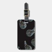 Étiquette À Bagage Design irlandais - La collection Crystal (Devant Vertical)