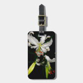 Étiquette À Bagage Design irlandais - La collection Flower (Devant Vertical)