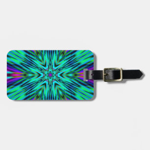 Étiquette À Bagage Design Mandala