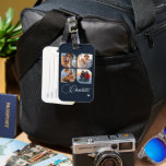 Étiquette À Bagage Design Your Own 4 Photo Personalized Name<br><div class="desc">Travel in style with our Design Your Own 4 Photo Personalized Name Luggage Tag! This customizable luggage tag allows you to upload four of your favorite photos, ensuring that your suitcase stands out from the crowd. Ideal for travelers, this personalized name luggage tag not only adds a unique touch to...</div>