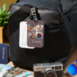 Étiquette À Bagage Design Your Own 4 Photo Personalized Name<br><div class="desc">Travel in style with our Design Your Own 4 Photo Personalized Name Luggage Tag! This customizable luggage tag allows you to upload four of your favorite photos, ensuring that your suitcase stands out from the crowd. Ideal for travelers, this personalized name luggage tag not only adds a unique touch to...</div>