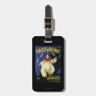 Étiquette À Bagage Dessert de Sassolino Liquore DA promotionnel