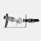 Étiquette À Bagage Dessin à capot (Devant horizontal)