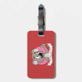 Étiquette À Bagage Dessin animé d'ours koala (Dos Vertical)