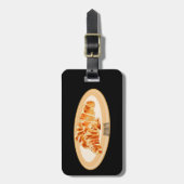 Étiquette À Bagage Dessin du Croissant (Devant Vertical)