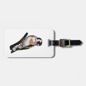 Étiquette À Bagage Dessin Goldfinch (Devant horizontal)